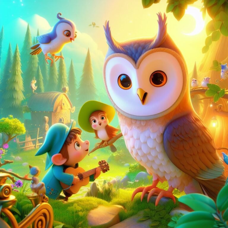 Cuento El Bosque Mágico de los Animales Cantantes