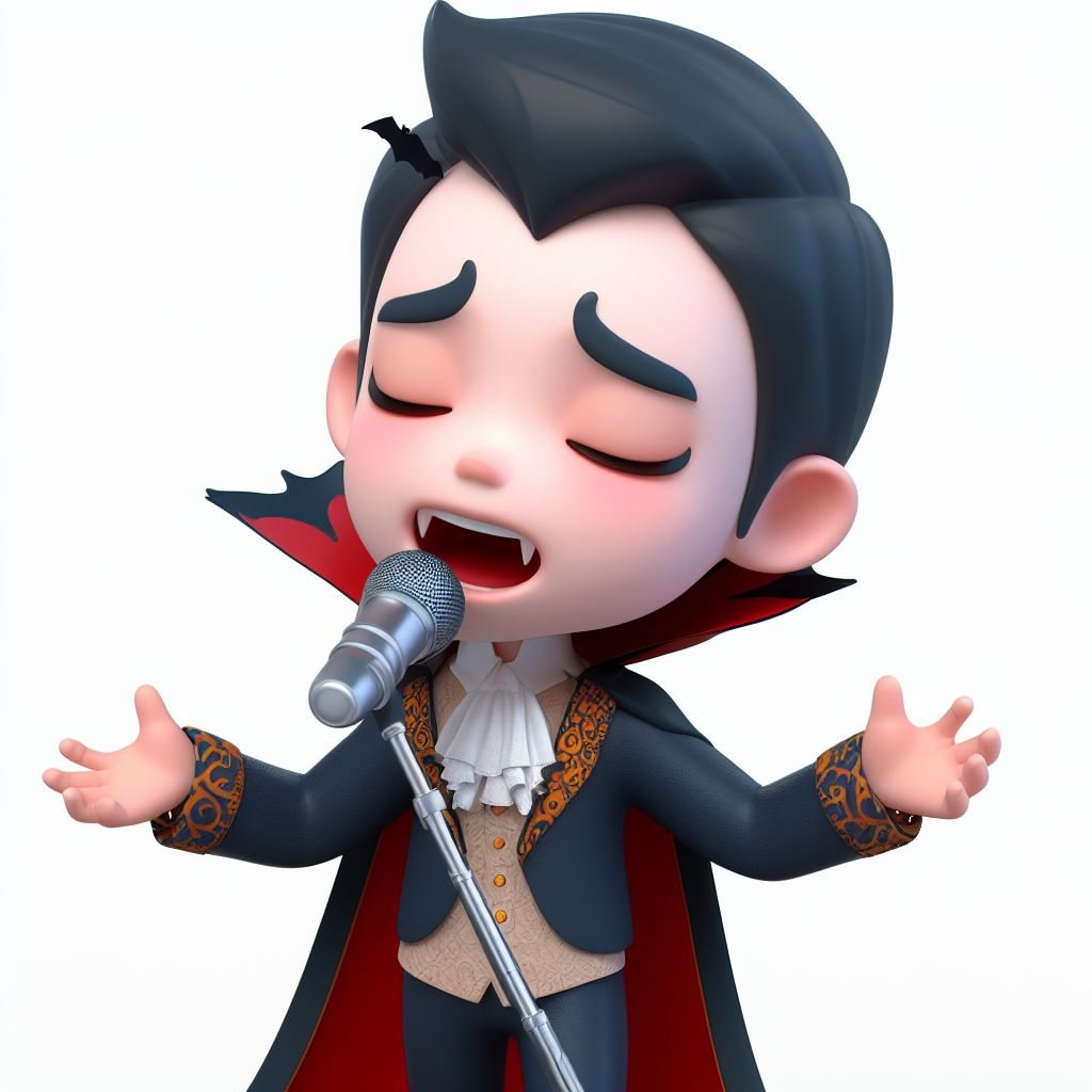 Una imagen de un personaje de dibujos animados con la cara borrosa