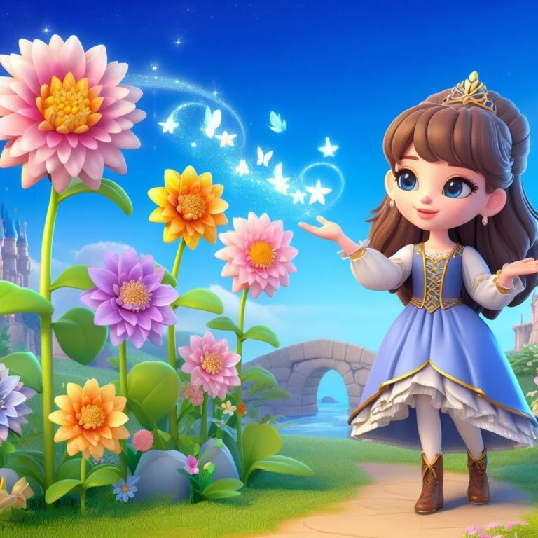 Cuento La Princesa de las Flores Parlantes