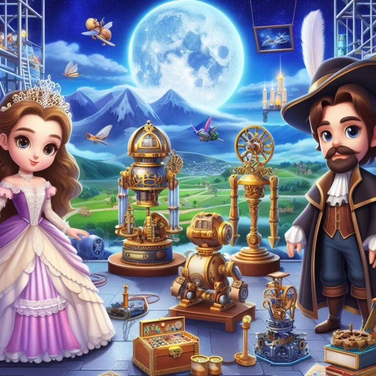 Cuento La Princesa Inventora y el Viaje a la Luna
