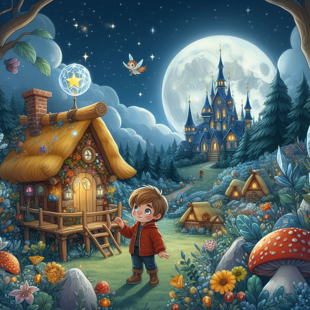 Cuento El niño y la luna de cristal