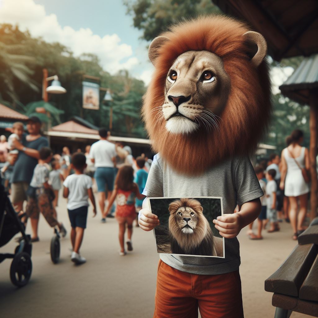 El León y Su Abuelo Perdido