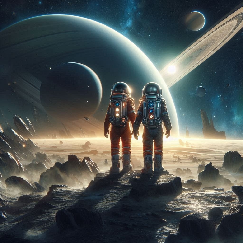 Cuento Hermanos en Saturno