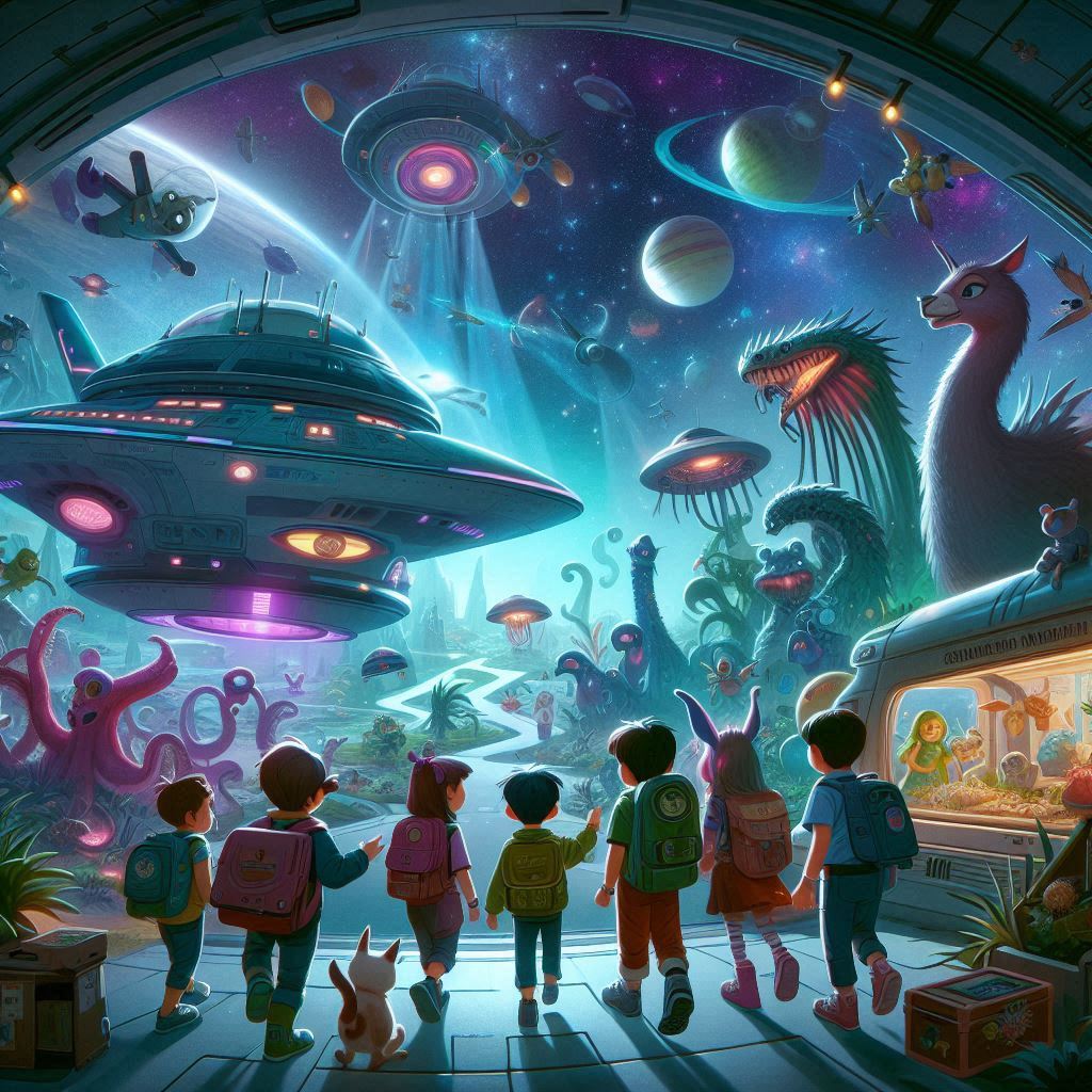 Aventuras en el Zoológico Galáctico