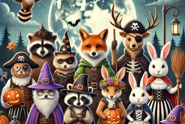 Los Animales Celebran Halloween