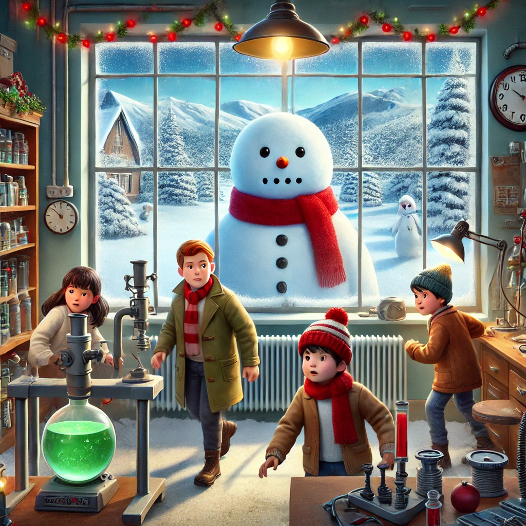 Cuento: El Rescate del Muñeco de Nieve