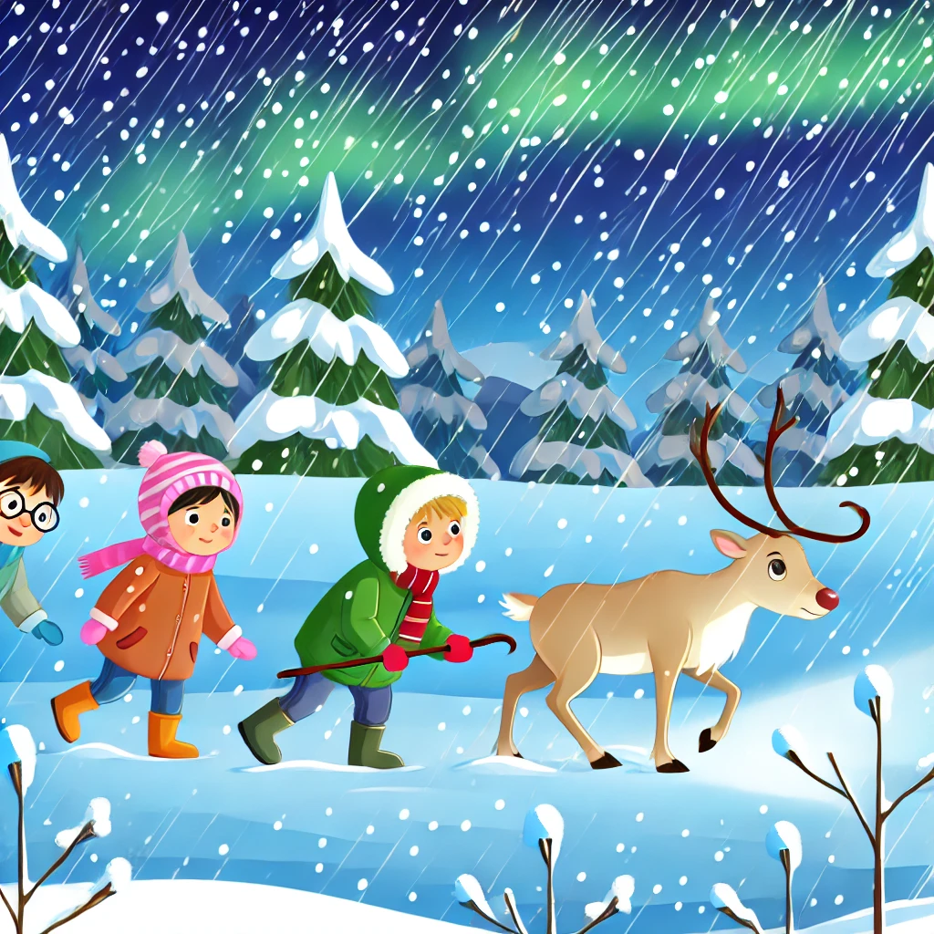 Cuento: La Aventura del Reno Perdido