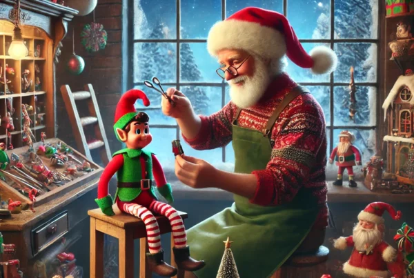 Cuento: El Elfo Inventor y los Juguetes Mágicos
