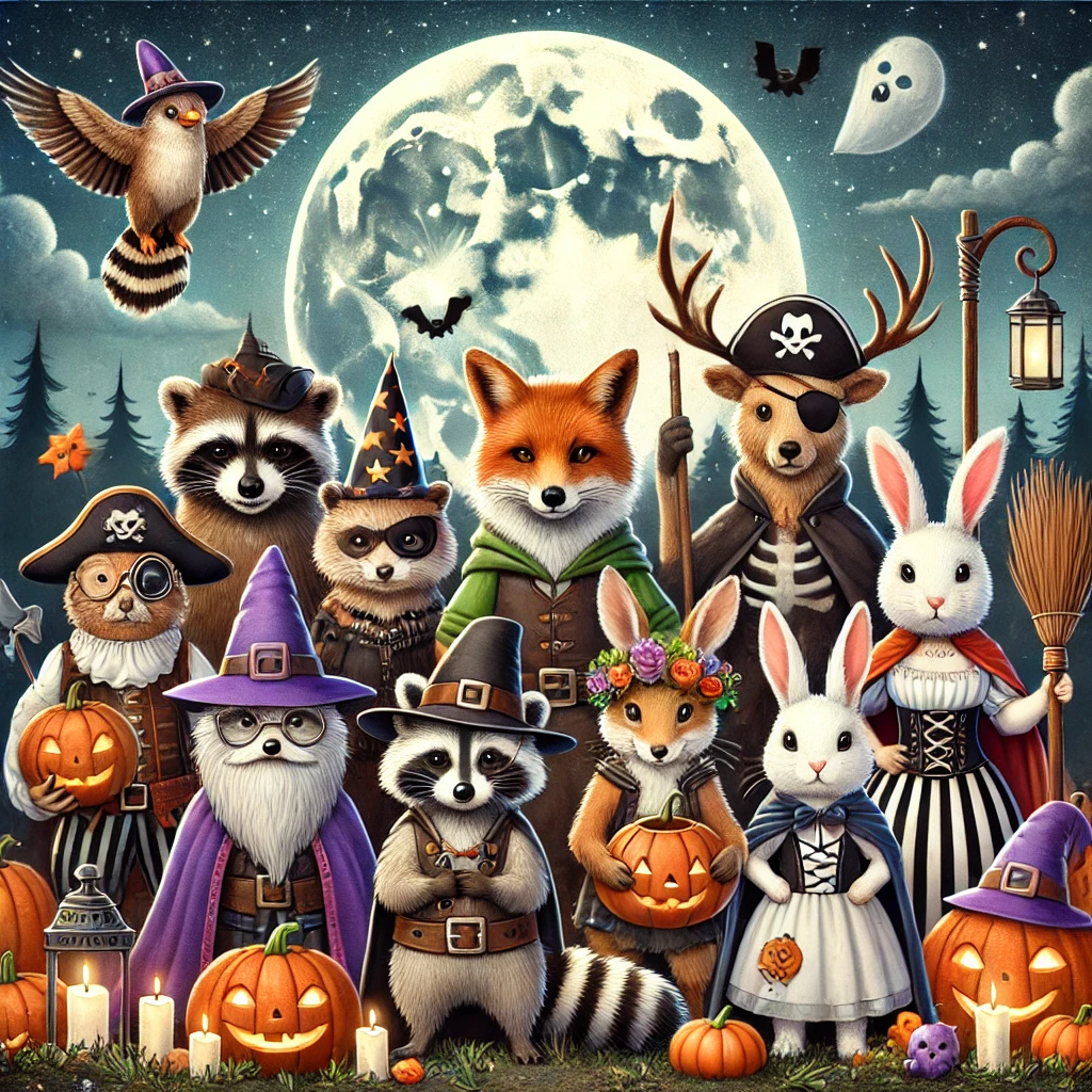 Los Animales Celebran Halloween