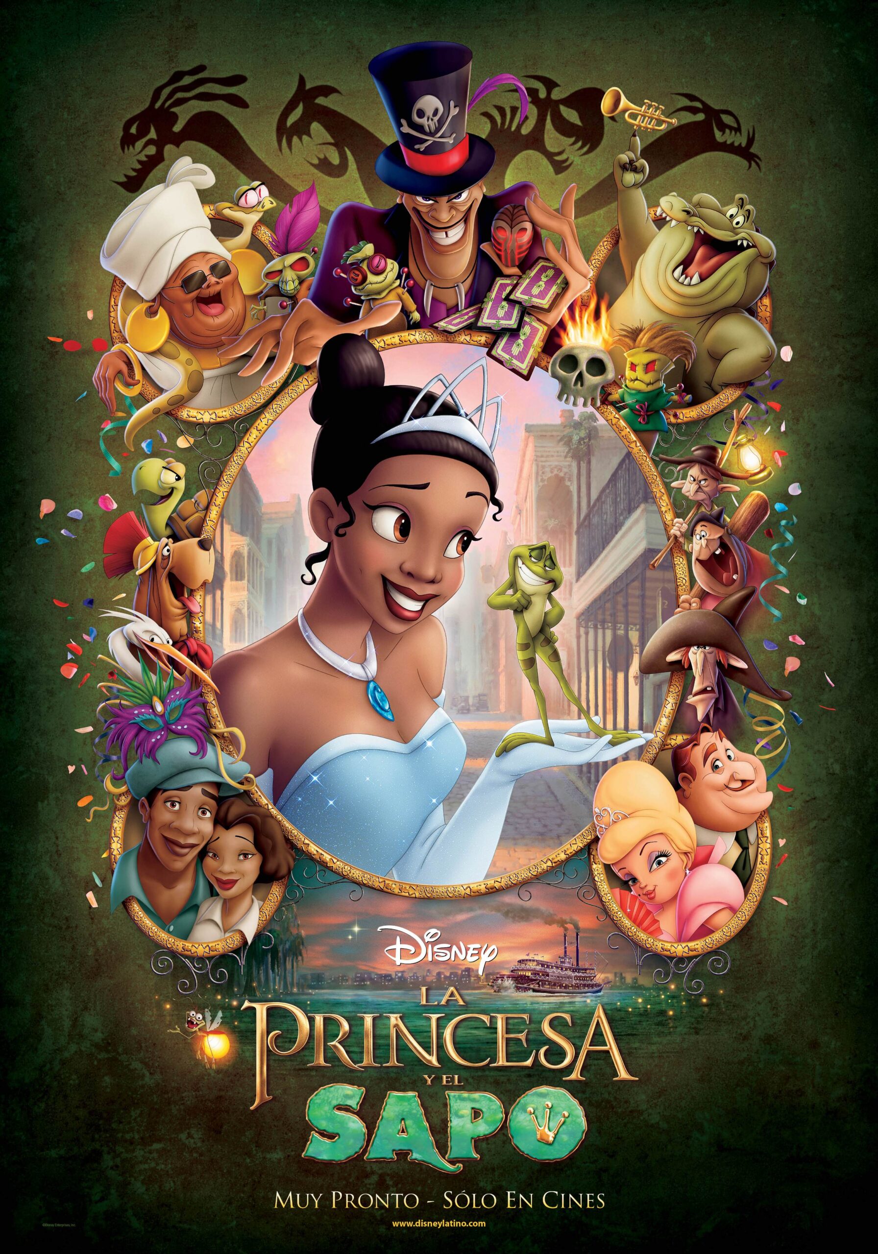 imagen de tiana la princesa y el sapo , cuento disney