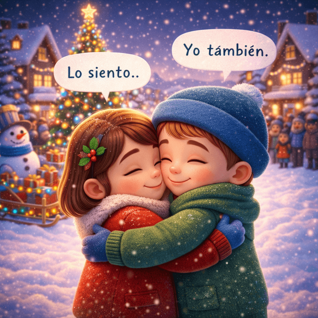 Cuento de navidad: La Navidad que salvó la amistad