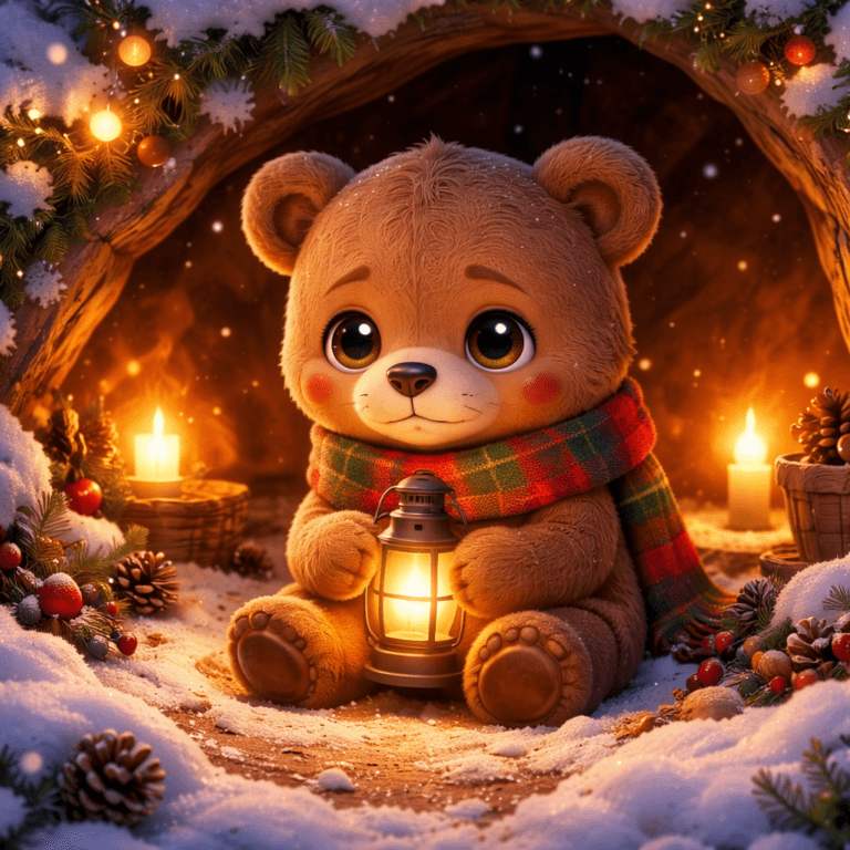 Cuento de navidad: El osito que no quería celebrar la Navidad