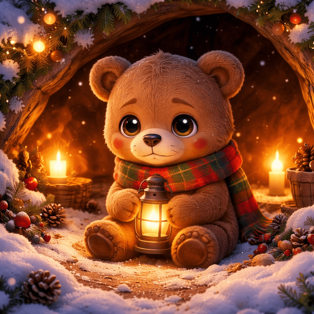 Cuento de navidad: El osito que no quería celebrar la Navidad